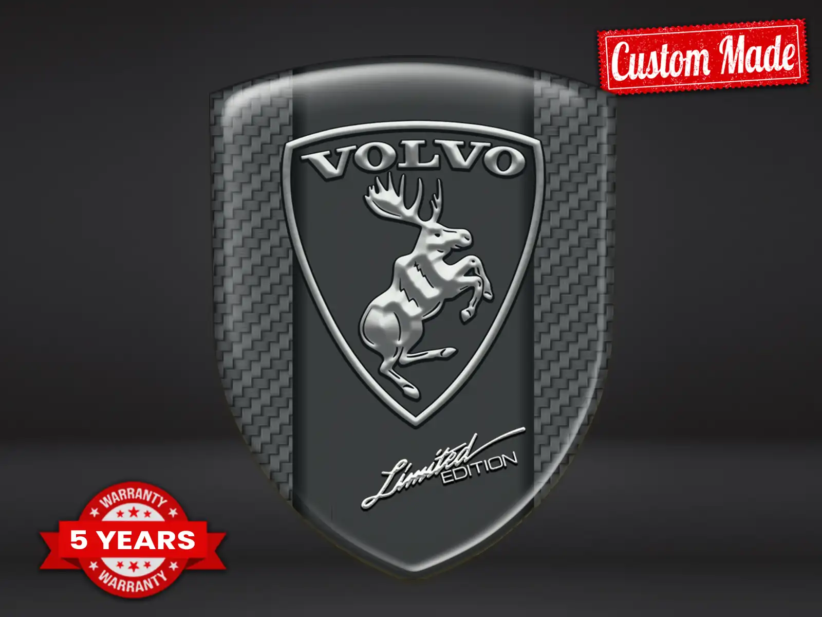 Volvo Vinilos Traseros Autos Resistentes Limitados Estilo
